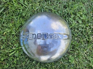 1 Dodge Artillery Wheel Hubcap 8.25" 1937 1938 1939 1940 Deluxe Six Hub Cap 7" - Picture 1 of 10