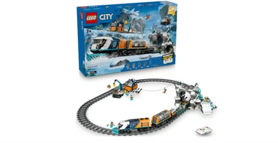 LEGO 60470 City Explorers' Arctic Polar Express Train Ages for 7+ new - Image 1 of 2