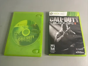 Call of Duty Black Ops 1 and 2 Bundle(Xbox 360) CIB, Black Ops Is Case/game Only - Picture 1 of 15