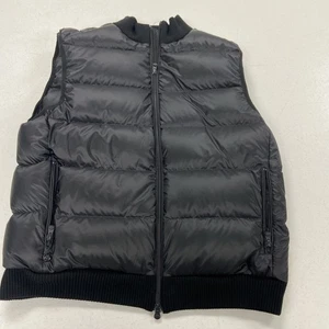 Greyson Down Black Puffer Vest Full Zipper Duck Down Feathers Medium - Picture 1 of 13