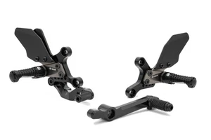 Gilles AS31GT3 Black & Grey Adjustable Rearsets Yamaha MT09 SP 2024 - Picture 1 of 4