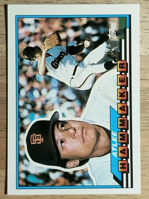 1989 Topps Big #21 Atlee Hammaker - Image 1 of 2