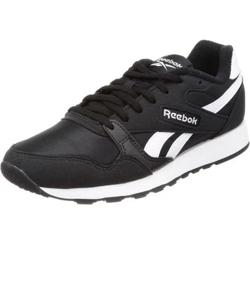 Zapatilla deportiva para correr Reebok unisex Ultra Flash con cordones, talla 9,5, negra Foto 1 de 4