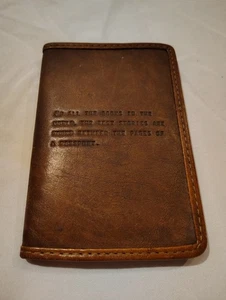 Of All the Books in the World Passport Cover - 4"x6" Genuine Leather - Picture 1 of 3