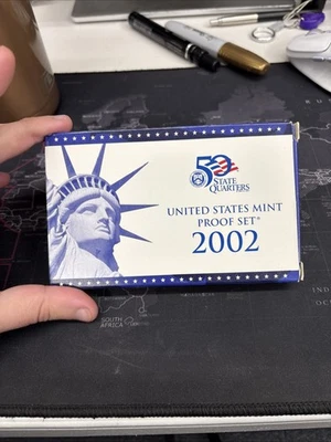 2002 US Mint Proof Set w/COA - Image 1 of 3