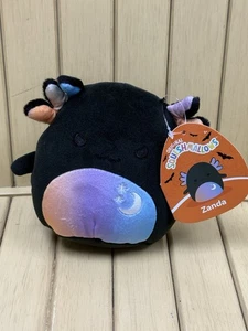 NUEVO Squishmallows 5” pulgadas Zanda the Halloween Celestial Black Axolotl - Imagen 1 de 9