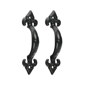 Timco - Togol Tarik Reka Bentuk Fleur De Lys - Hitam Antik (Saiz 4 Inci - 1 Kek - Picture 1 of 2
