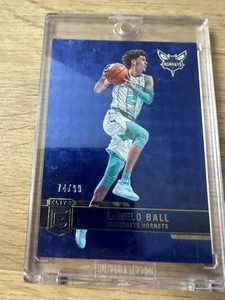 LaMelo Ball 2021-22 NBA Panini Donruss Blue /99 Elite Series Hornets - Bild 1 von 3