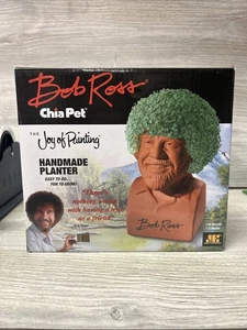Bob Ross The Joy Of Painting Chia Pet Handmade Planter New (D5) - Picture 1 of 9