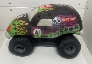 SIGNED Monster Jam Grave Digger Plush Plush 2011 4 Time Champion - Picture 1 of 5