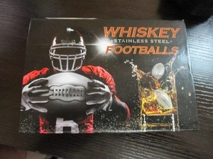 Balones de fútbol reutilizables de acero inoxidable premium Tangra Whiskey caja abierta - Imagen 1 de 6