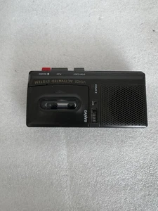 Sanyo TRC-550A Microcasseette Recorder Diktiergerät Vintage Audio Aufnahmegerät - Bild 1 von 7