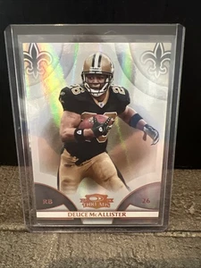 2008 Donruss Threads DEUCE MCALLISTER Bronze Refractor /250 #26 SAINTS - Picture 1 of 2