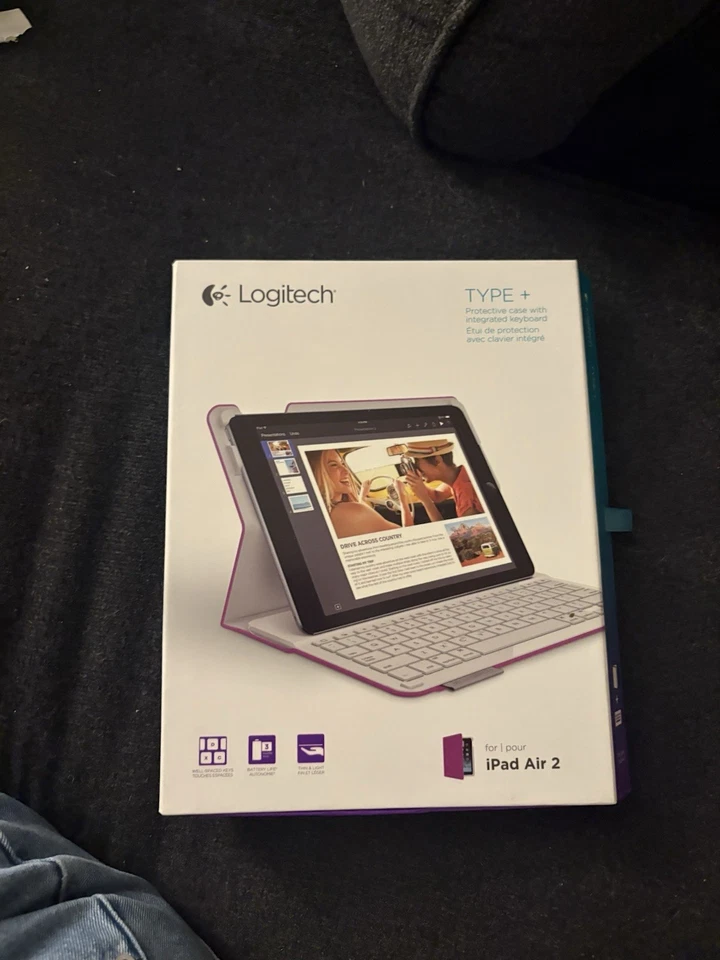 Logitech Folio Touch Case for Apple iPad Air 2 - Image 1 of 3