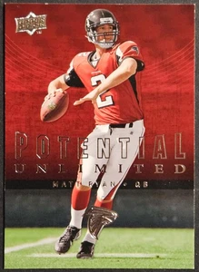2008 Upper Deck Potential Unlimited #PU27 Matt Ryan Rookie RC Atlanta Falcons - Bild 1 von 2
