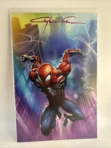 Spider-Geddon #0 Clayton Crain B ¡Exclusivo firmado! - Imagen 1 de 9