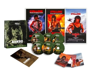 RAMBO - 3 FILM COLLECTION  4KULT PRESTIGE   3 4K ULTRA - Foto 1 di 1
