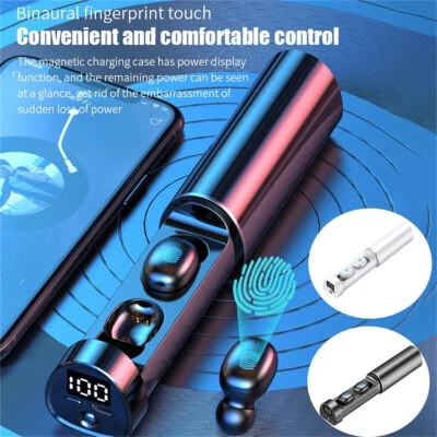 TWS Auriculares Inalámbricos Bluetooth 5.0 Mini In-Ear Pods para IOS Android - Imagen 1 de 4