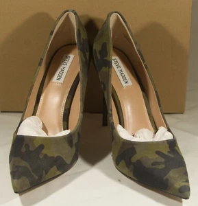 Steve Madden Vala Wildleder Camouflage Pumps Heels Größe 11 - Fierce Boss - Bild 1 von 11
