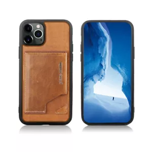 Coque arri�re Pierre Cardin pour iPhone 12 Pro Max - marron - Imagen 1 de 2