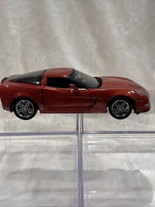 Franklin Mint 2006 Corvette Z06 in Box 1:24 Scale Sunset Orange LE w/ Box - Picture 1 of 5