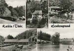 10-627 Ansichtskarte Kahla Leubengrund FDGB-Erholungsheim Jaques Decour Saale - Bild 1 von 1
