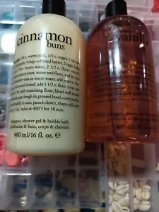 PHILOSOPHY VANILLA FIG AND CINNAMON SHAMPOO, BATH GEL & BUBBLE BATH - Picture 1 of 5