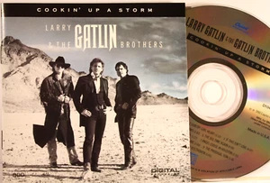 LARRY GATLIN & BROTHERS "COOKIN' UP A STORM" (CD) Contem Country VG Cnd ShipFree - Picture 1 of 4