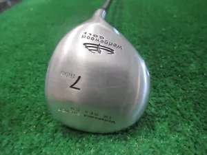 WEDGEWOOD SILVER IR SERIES 34* HYBRID 7 IRON GOLF CLUB REGULAR GRAPHITE RH - Picture 1 of 8