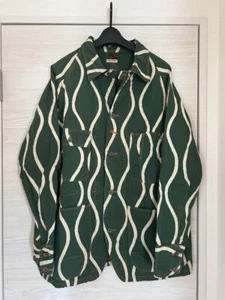 KAPITAL Cotton Linen Canvas CACTUS Coverall Jacket size L - Picture 1 of 10
