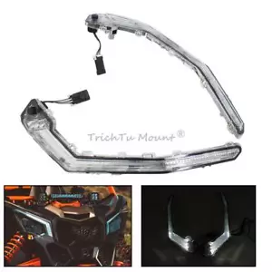 LED Front Signature Turn Signal Light for Can Am Maverick X3 MAX XRS-DPS 2017-18 - Picture 1 of 19