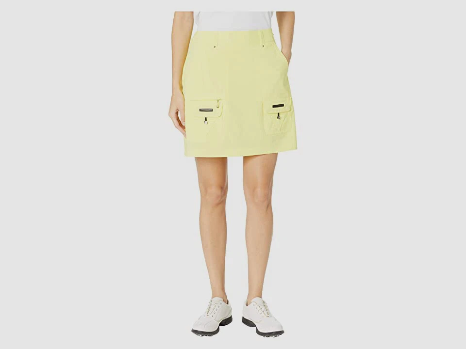 New $115 Jamie Saddock Women's Yellow Stretch Casual Lightweight Shorts Size 2 - Image 1 of 1