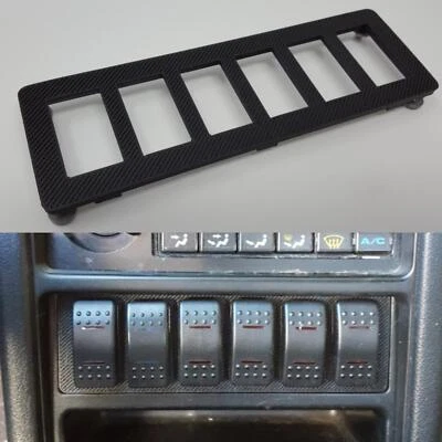 Placa de interruptor basculante de radio 1988-1991 Honda CRX EF Civic Race panel de ajuste 89 1990  Foto 1 de 4