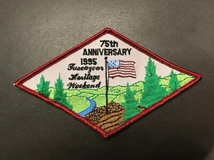 Heritage Weekend 1995  75th Anniversary Patch - Picture 1 of 1