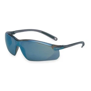 UVEX by Honeywell A703 Series Safety Eyewear Blue Mirror Lens with Anti-Scratch  - Picture 1 of 5