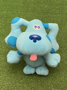 Vintage Blues Clues Barking Animated Plush Dog BLUE 1997 Viacom Tyco - TESTED - Picture 1 of 7