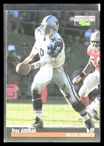 Troy Aikman 1995 Pro Line #254 Dallas Cowboys - Picture 1 of 2