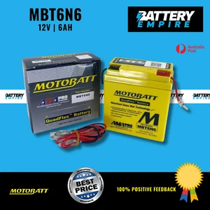 MBT6N6 Motobatt Motorcycle Battery - Picture 1 of 5