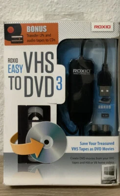 📀 ROXIO Easy VHS To DVD 3 - Windows 8 Compatible NEW - Image 1 of 3