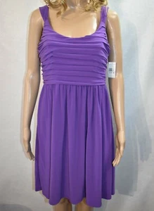 Vestido Essentials By ABS púrpura talla mediana para mujer - Imagen 1 de 7