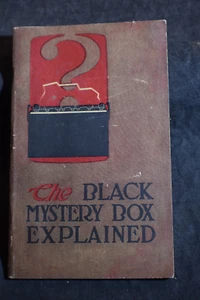 1919 Black Mystery Box Explained: Storage Batteries in Automobiles *Niagara Fall - Picture 1 of 18