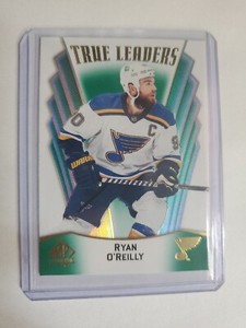 2021-22 SP Authentic Ryan O'Reilly True Leaders  GREEN PARALLEL TL-7