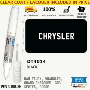 Wheel/Rim DT4014 Touch Up Paint for Chrysler Black RAM TRUCK WRANGLER GRAND CHER - Picture 1 of 3