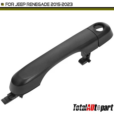 Manija de puerta exterior negra texturizada para conductor delantero Jeep Renegade BU 2015-2023 Foto 1 de 4