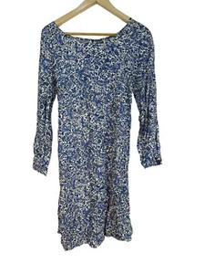 Old Navy floral maternity dress size S Long sleeve Zip - Picture 1 of 11