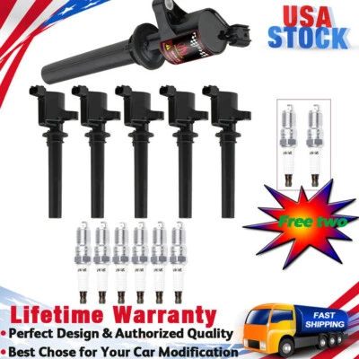 Bujías con paquetes de bobinas de encendido para Mercury Mariner Montego para Mazda Tribute Foto 1 de 4