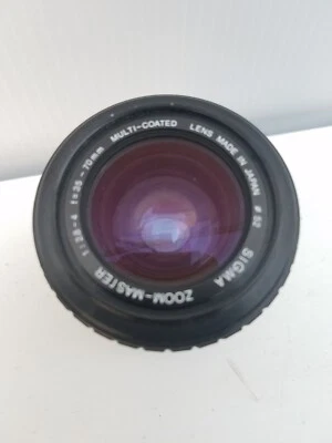 Vintage Sigma Zoom-Master 1:2.8-4  f= 35-70mm Multi-Coared Camera Lens Untested - Image 1 of 4