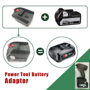 Adaptador de batería para batería Hitachi 18V Li-Ion convertible a herramienta Bosch PBA 18V - Imagen 1 de 8