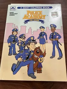 Vintage 1989 Police Academy The Series Malbuch golden #3256 ~ einige gebraucht - Bild 1 von 10
