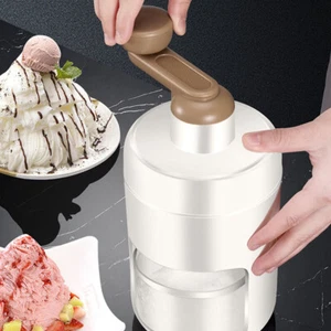 Machine Countertop Crushed Ice Maker Ice Shaver Machine Home Dessert Shop - Picture 1 of 12